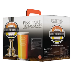 Festival Premium Ale Kit - Golden Stag Summer Ale - 40 Pint - Crisp, Refreshing Ale