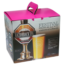 Festival Premium Ale Kit - Razorback IPA - 40 Pint - Strong, Golden Ale