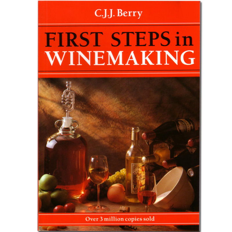 First Steps In Winemaking Book C. J. J. Berry The Homebrew Centre