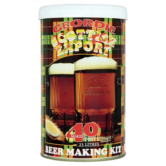 Geordie Scottish Export Bitter - 1.5kg - 40 Pint - Single Tin Beer Kit