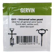 Gervin - GV1 - Universal Wine Yeast - 5g Sachet