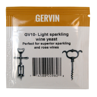 Gervin - GV10 - Light Sparkling Wine Yeast - 5g Sachet