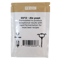 Gervin - GV12 - English Ale Yeast - 11g Sachet