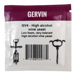 Gervin - GV4 - High Alcohol Wine Yeast - 5g Sachet