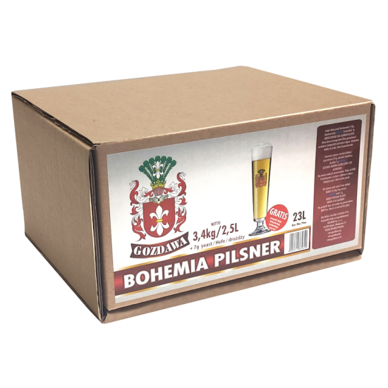 Gozdawa Expert - Bohemia Pilsner - 3.4kg - 40 Pint Beer Kit