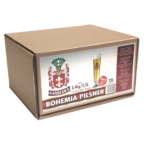 Gozdawa Expert - Bohemia Pilsner - 3.4kg - 40 Pint Beer Kit
