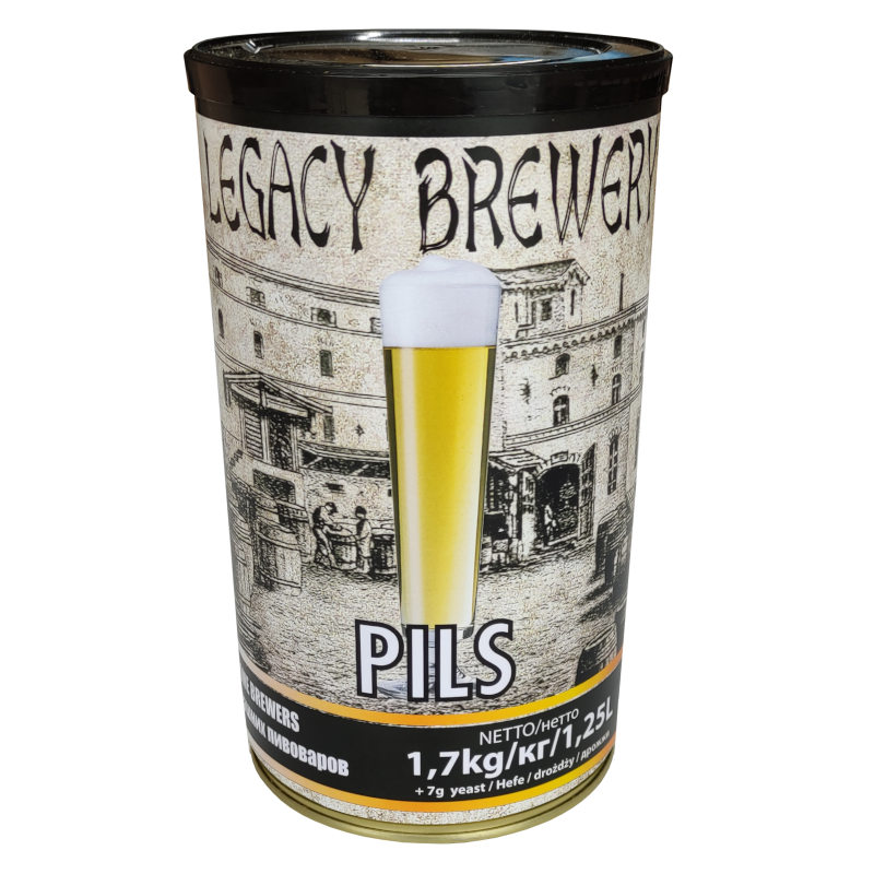 Legacy Pils 1.7kg Kit 40 Pint The Homebrew Centre
