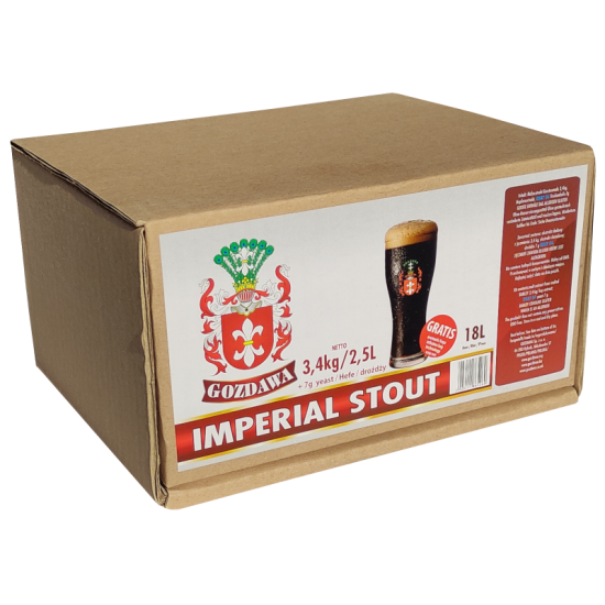 Gozdawa Expert - Imperial Stout - 3.4kg - 32 Pint Beer Kit