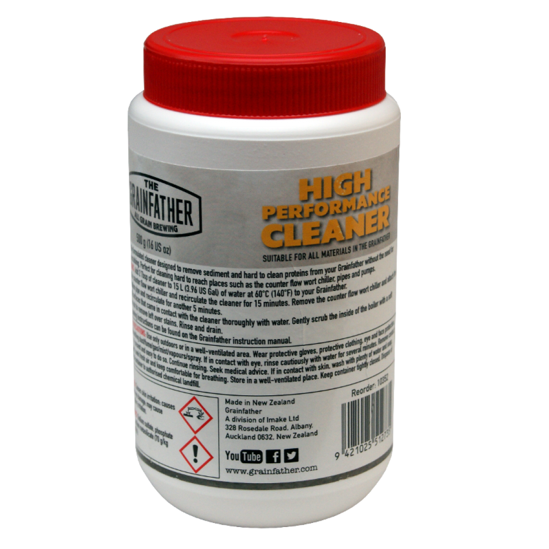 Grainfather High Performance Cleaner 500g The Homebrew Centre