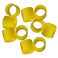 Hambleton Bard Safety Release Valve Spare Rubbers - Yellow - x 10