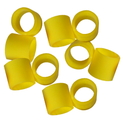 Hambleton Bard Safety Release Valve Spare Rubbers - Yellow - x 10