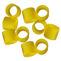 Hambleton Bard Safety Release Valve Spare Rubbers - Yellow - x 10
