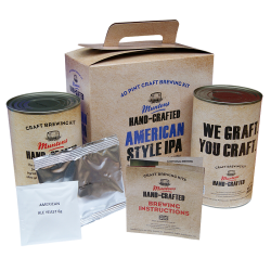 Muntons Hand Crafted American Style IPA - 40 Pint Kit - Floral, Citrus India Pale Ale