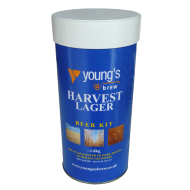 Youngs Harvest Lager - 1.8kg - 40 Pint - Single Tin Beer Kit