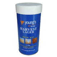 Youngs Harvest Lager - 1.8kg - 40 Pint - Single Tin Beer Kit