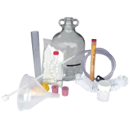 6 Bottle Country Wine Making Kit With Glass Demijohn