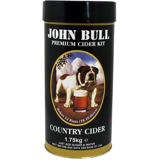 John Bull Country Cider - 1.75kg - 40 Pint Single Tin Kit
