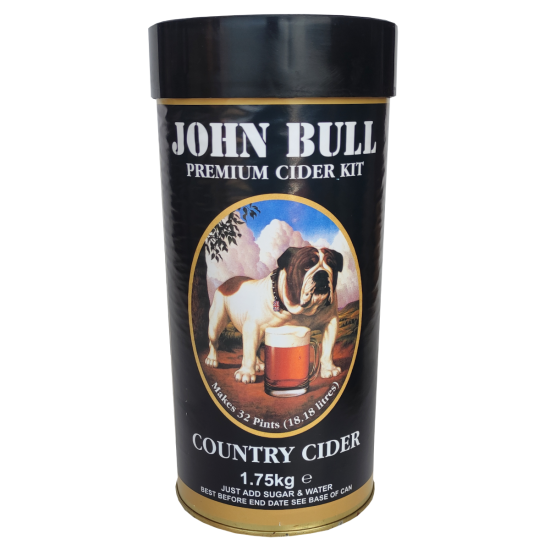John Bull Country Cider - 1.75kg - 40 Pint Single Tin Kit