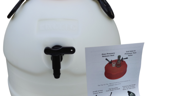 thumbnail image 2 of Balliihoo 5 Gallon / 25 Litre Pressure Barrel Homebrew Beer Keg With CO2 Control Cap 2 of 5