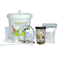 Balliihoo Basic Starter Equipment Kit - With 40 Pint Pilsner Lager & 1Kg Brewing Sugar