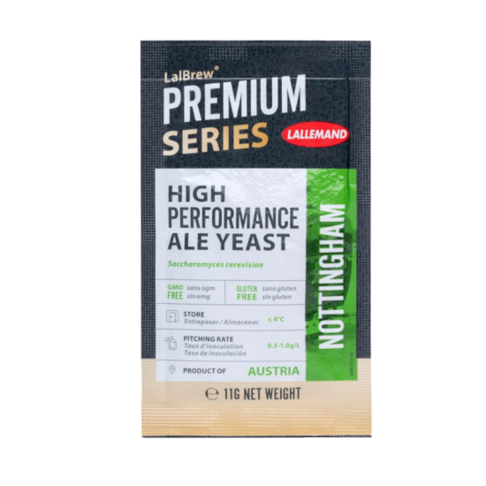 Lallemand Danstar Nottingham Beer Yeast - 11g Sachet