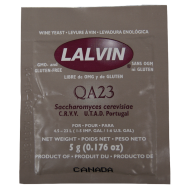 Lalvin - White Wine Yeast - QA23 - 5g Sachet