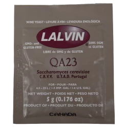 Lalvin - White Wine Yeast - QA23 - 5g Sachet