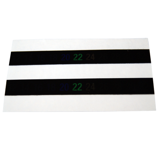 Stick On LCD Thermometer Strip - Pack Of 2