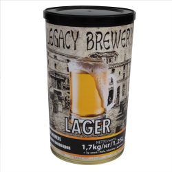 Legacy - Lager - 1.7kg Kit - 40 Pint