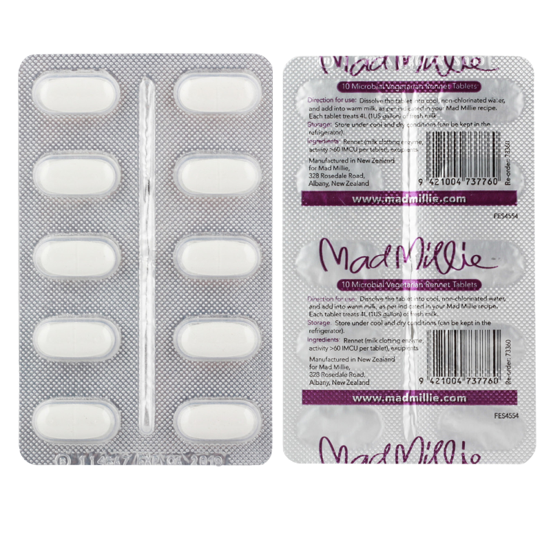 mad millie mad millie vegetarian rennet tablets mad millie mad millie vegetarian rennet tablets