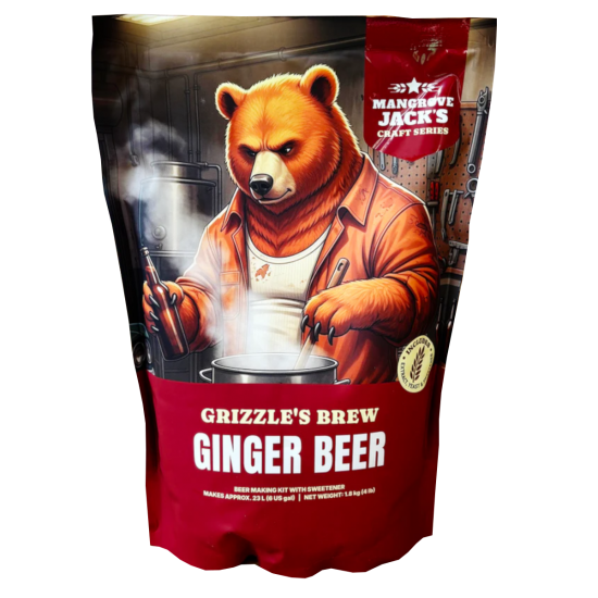 Mangrove Jacks Craft Series Grizzles Brew Ginger Beer - 23 Litre Beer Kit