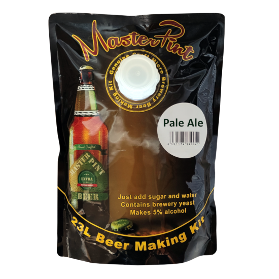 MasterPint - Pale Ale - 1.6kg - 40 Pint Beer Kit