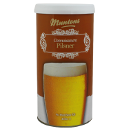 Muntons Connoisseurs Pilsner - 1.8kg - 40 Pint - Single Tin Beer Kit