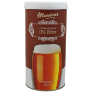 Muntons Connoisseurs IPA Bitter - 1.8kg - 40 Pint - Single Tin Beer Kit