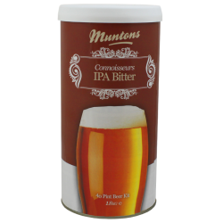 Muntons Connoisseurs IPA Bitter - 1.8kg - 40 Pint - Single Tin Beer Kit