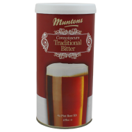 Muntons Connoisseurs Traditional Bitter - 1.8kg - 40 Pint - Single Tin Beer Kit