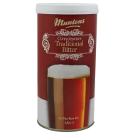 Muntons Connoisseurs Traditional Bitter - 1.8kg - 40 Pint - Single Tin Beer Kit