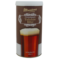 Muntons Connoisseurs Yorkshire Bitter - 1.8kg - 40 Pint - Single Tin Beer Kit