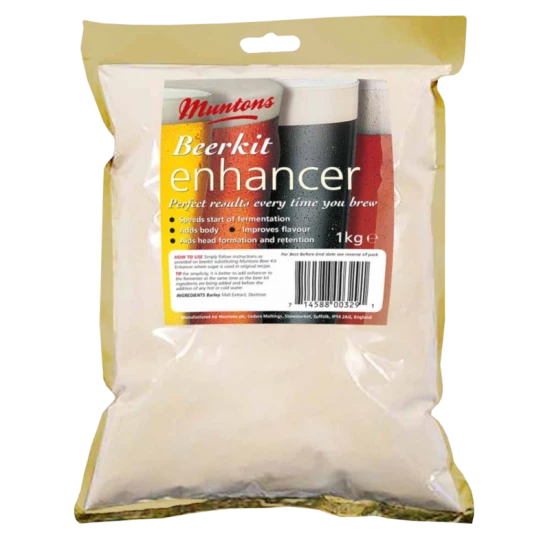 Muntons Beer Kit Enhancer - Spraymalt & Brewing Sugar Blend - 1kg