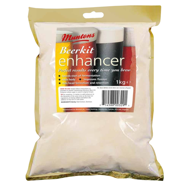 Muntons Beer Kit Enhancer Spraymalt & Brewing Sugar Blend 1kg The