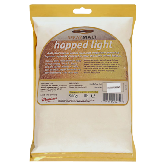 Muntons Spraymalt - Hopped Light - 500g