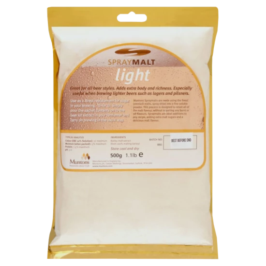 Muntons Spraymalt - Light - 500g