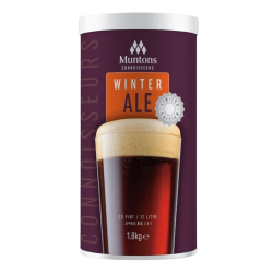 Muntons Connoisseurs Winter Ale - Lightly Spiced - 1.8kg - 30 Pint - Single Tin Beer Kit