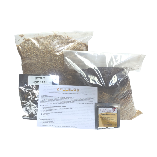 Balliihoo Oatmeal Stout - 40 Pint - All Grain / Full Mash Kit