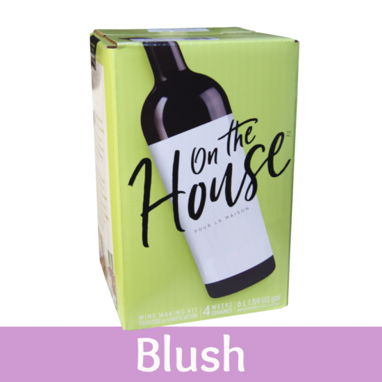 On The House - Blush - 30 Bottle Wine Kit