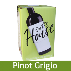 On The House - Pinot Grigio - 30 Bottle Wine Kit