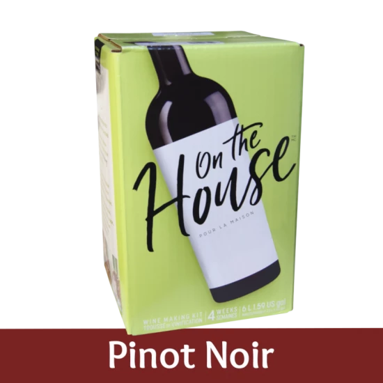 On The House - Pinot Noir - 30 Bottle Wine Kit