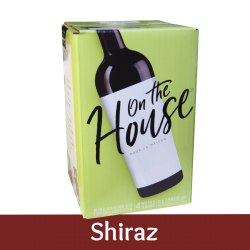On The House - Shiraz - 30 Bottle Wine Kit
