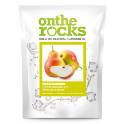 On The Rocks - Pear Cider With Real Fruit Flavouring - 1.7kg - 40 Pint Kit