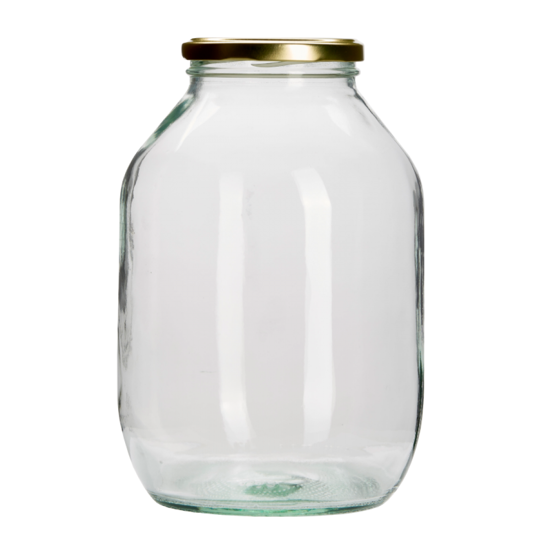 Half Gallon Pickle Jar With Gold Lid The Homebrew Centre